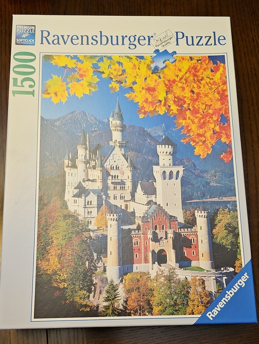 Ravensburger 1500-Piece Neuschwanstein Castle Puzzle - Autumn Colors